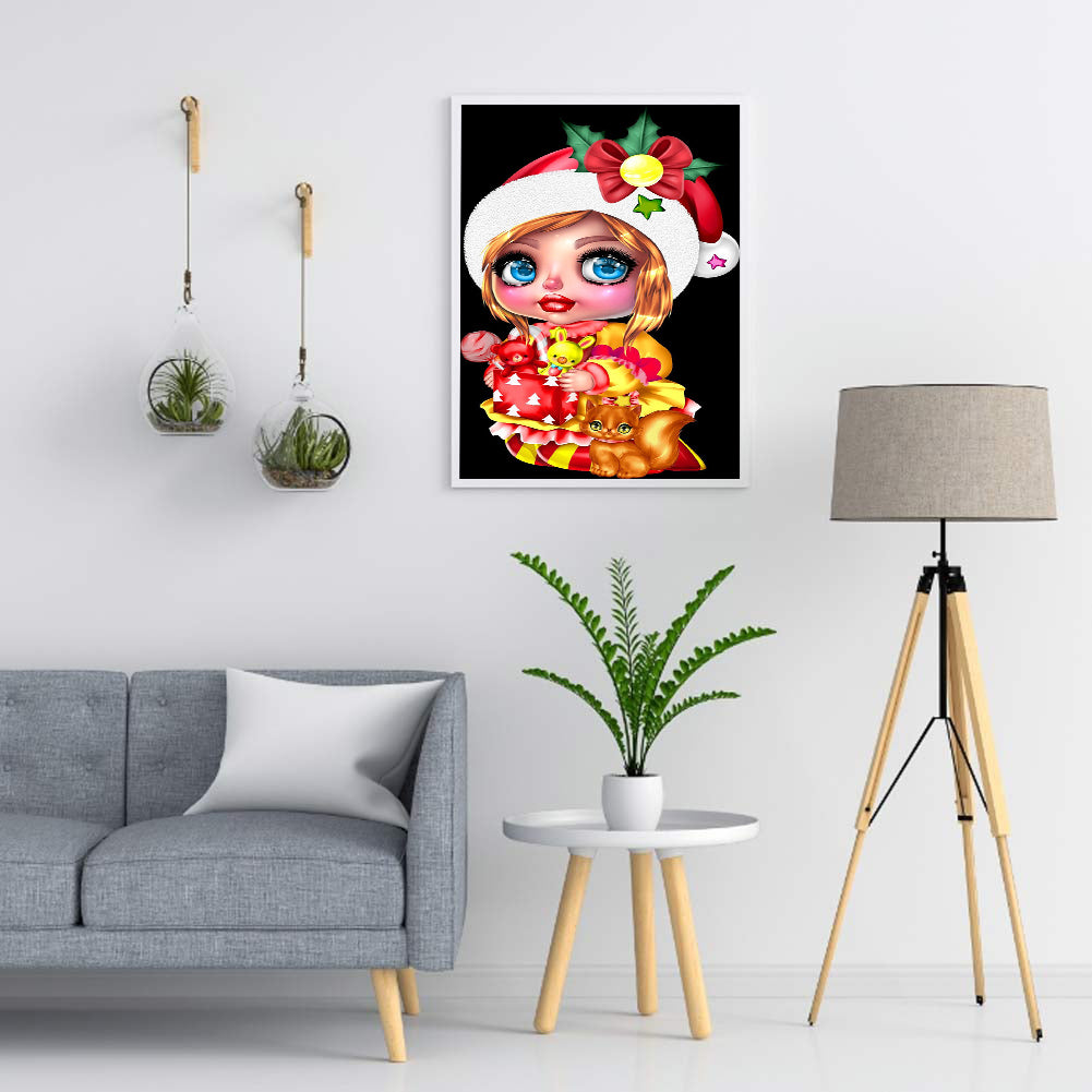 Gothic Doll - Full Round Drill Diamond Painting 30*40CM