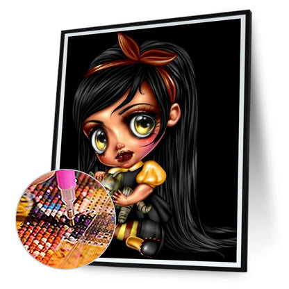 Gothic Doll - Full Round Drill Diamond Painting 30*40CM
