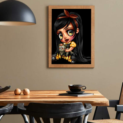 Gothic Doll - Full Round Drill Diamond Painting 30*40CM