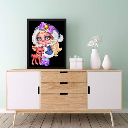 Gothic Doll - Full Round Drill Diamond Painting 30*40CM