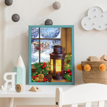 Winter Atmosphere - Special Shaped Drill Diamond Painting 30*40CM
