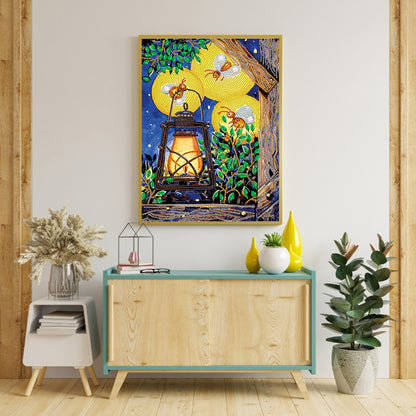 Winter Atmosphere - Special Shaped Drill Diamond Painting 30*40CM