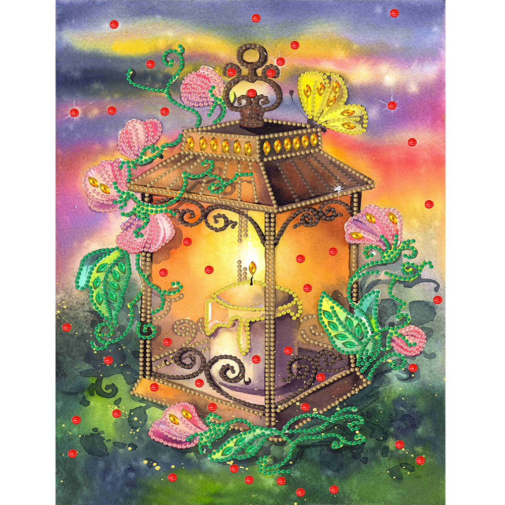 Winter Atmosphere - Special Shaped Drill Diamond Painting 30*40CM