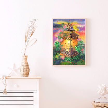 Winter Atmosphere - Special Shaped Drill Diamond Painting 30*40CM