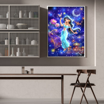 Disney Princess Jasmine - Full Square Drill Diamond Painting 50*60CM