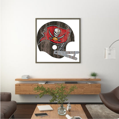 Tampa Bay Buccaneers Football Team - Full Round Drill Diamond Painting 30*30CM