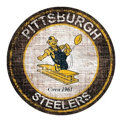 Pittsburgh Steelers Football Team - Full Round Drill Diamond Painting 30*30CM