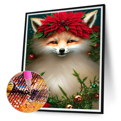 Fox - Full Round Drill Diamond Painting 30*40CM