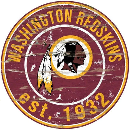 Washington Commanders American Football Team Soccer Team - Full Round Drill Diamond Painting 30*30CM