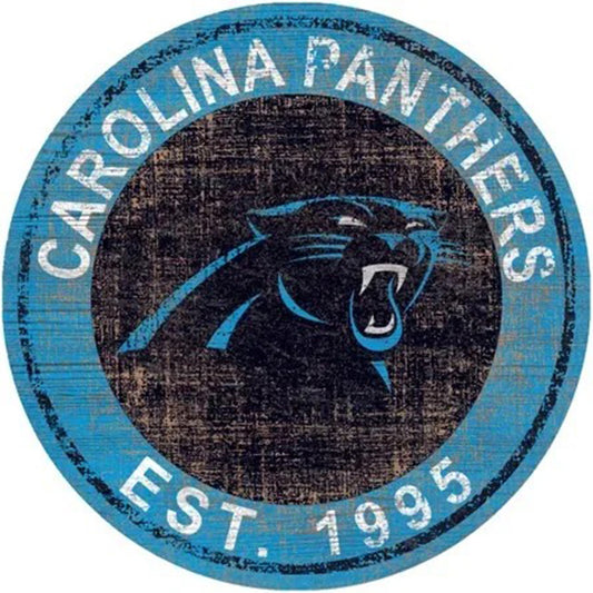 Carolina Panthers - Full Round Drill Diamond Painting 30*30CM