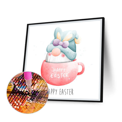 Easter Bunny - Full Round Drill Diamond Painting 30*30CM