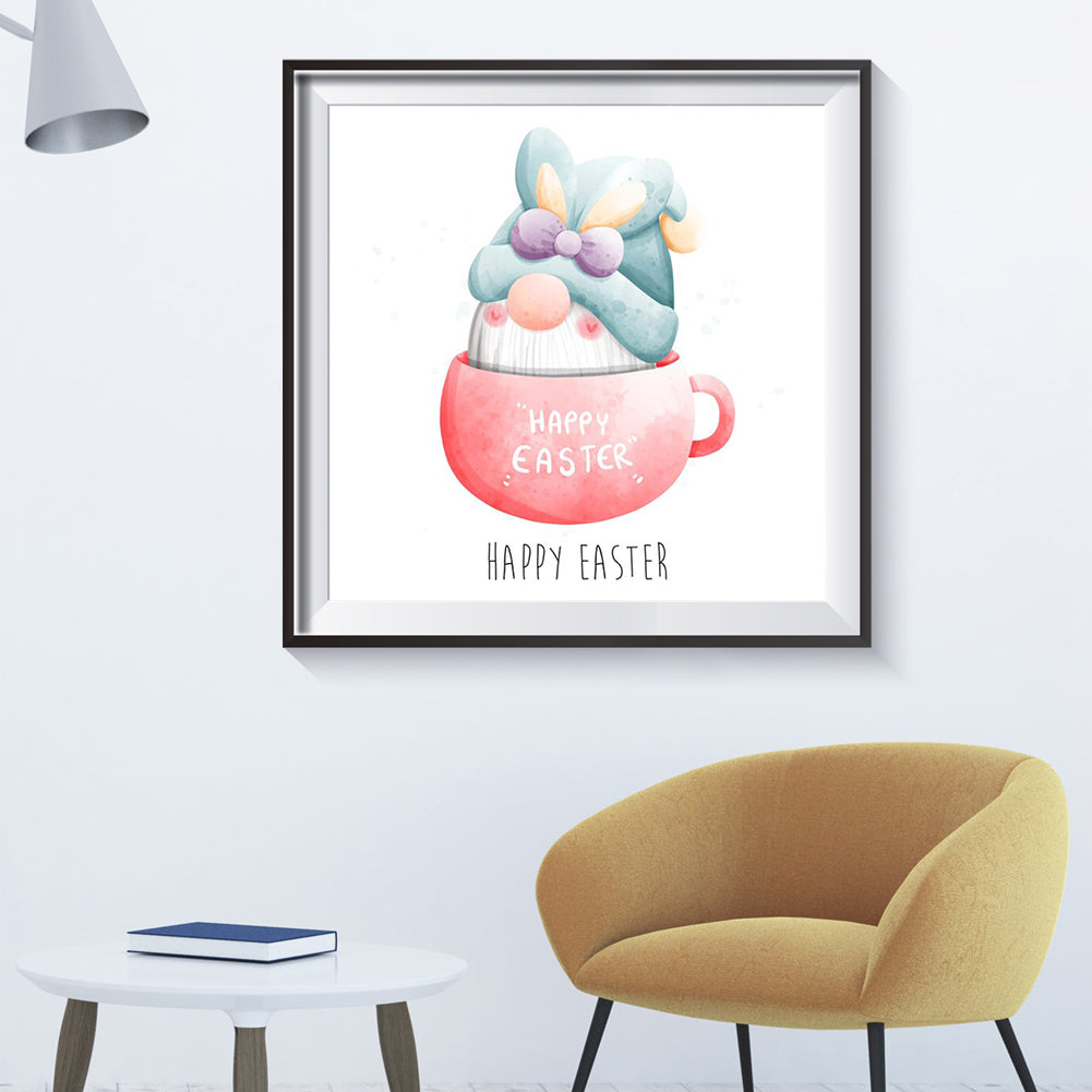 Easter Bunny - Full Round Drill Diamond Painting 30*30CM