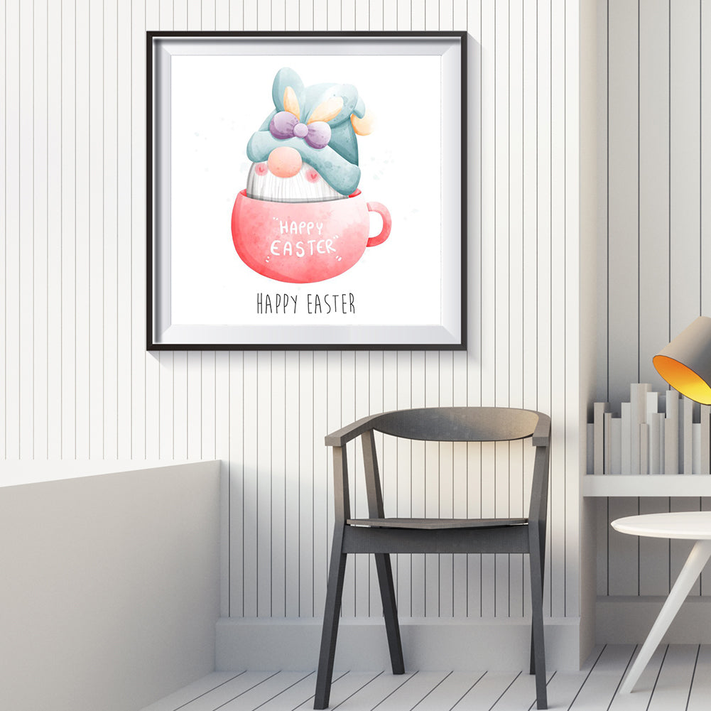 Easter Bunny - Full Round Drill Diamond Painting 30*30CM