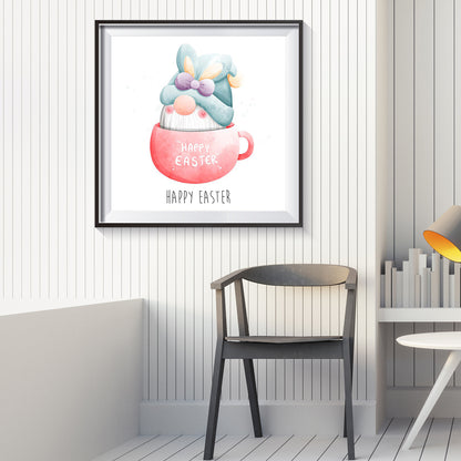 Easter Bunny - Full Round Drill Diamond Painting 30*30CM