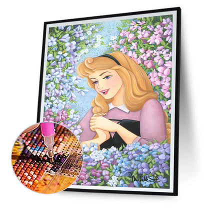 Disney Sleeping Beauty - Full Round Drill Diamond Painting 40*50CM