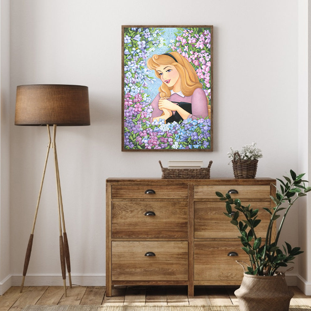 Disney Sleeping Beauty - Full Round Drill Diamond Painting 40*50CM