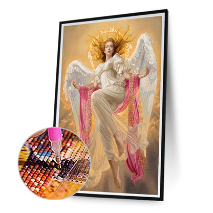 Angel Girl - Full Round Drill Diamond Painting 40*60CM