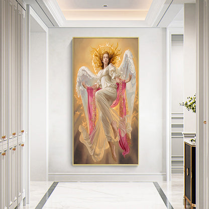 Angel Girl - Full Round Drill Diamond Painting 40*60CM