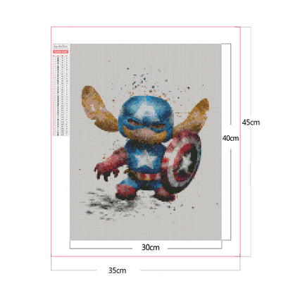 Marvel Stitch - Full Square Drill Diamond Painting 30*40CM