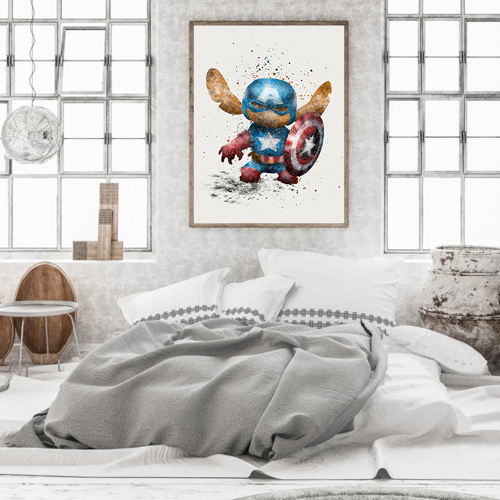 Marvel Stitch - Full Square Drill Diamond Painting 30*40CM