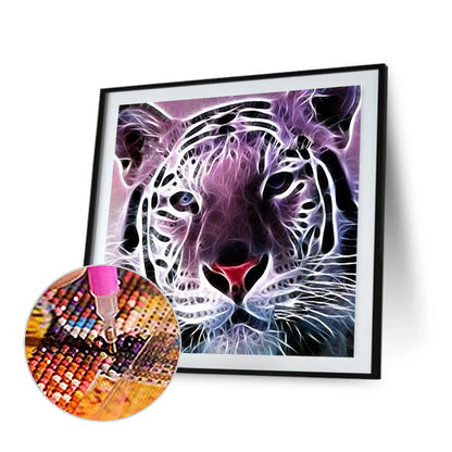 Ferocious Tiger - Full Square Drill Diamond Painting 40*40CM