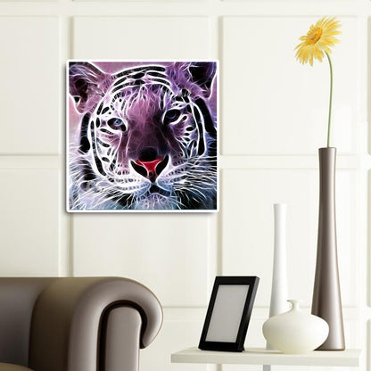 Ferocious Tiger - Full Square Drill Diamond Painting 40*40CM