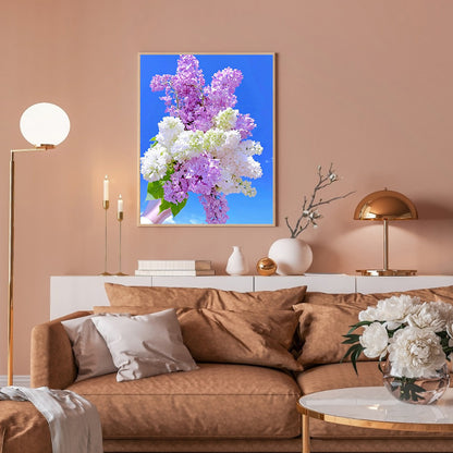 Hydrangea - Full Round Drill Diamond Painting 30*40CM