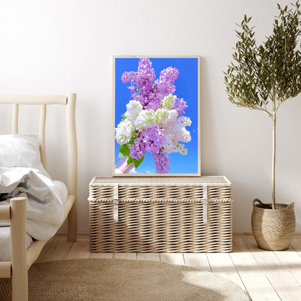 Hydrangea - Full Round Drill Diamond Painting 30*40CM