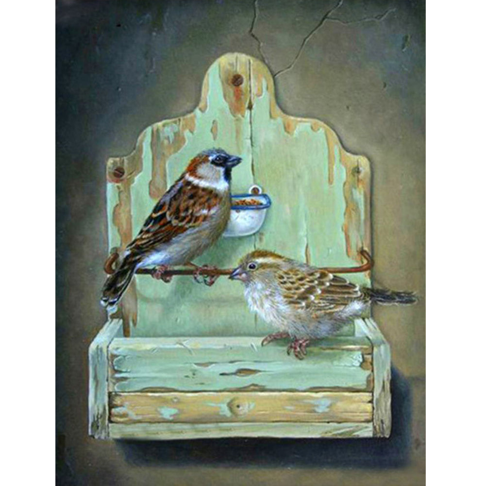 The Bird - Full Round Drill Diamond Painting 30*40CM