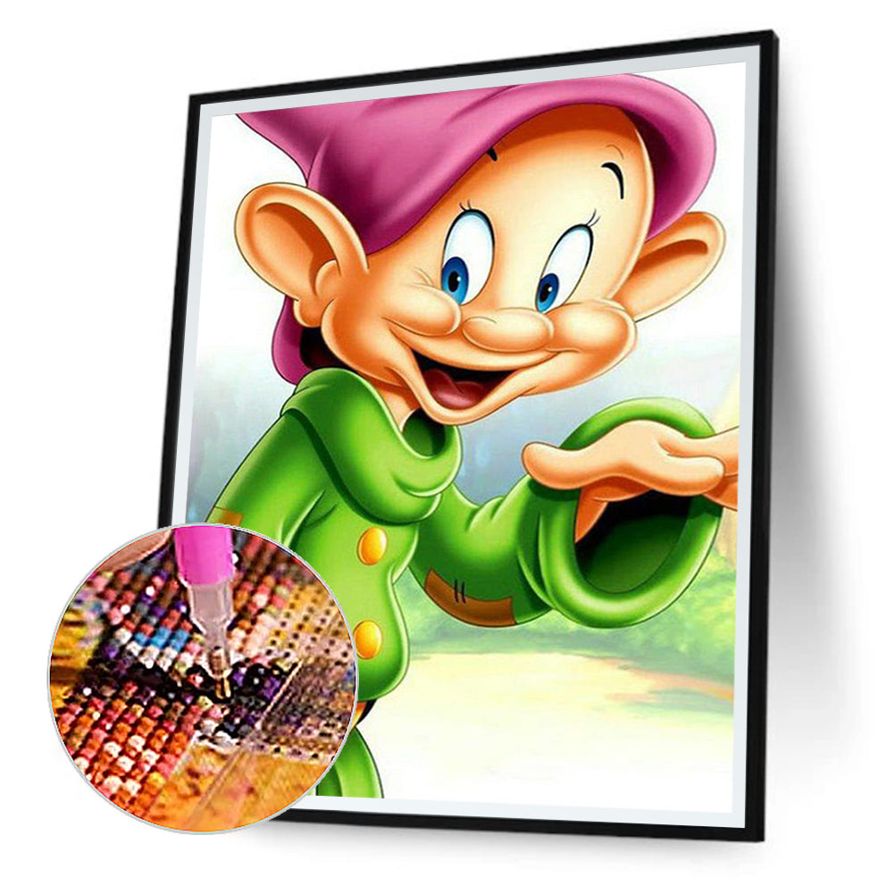 Dwarf - Full Round Drill Diamond Painting 40*50CM