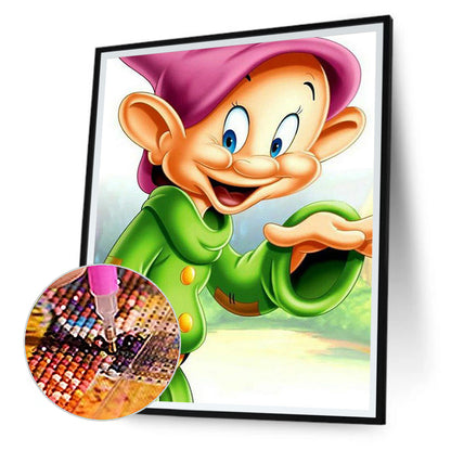 Dwarf - Full Round Drill Diamond Painting 40*50CM