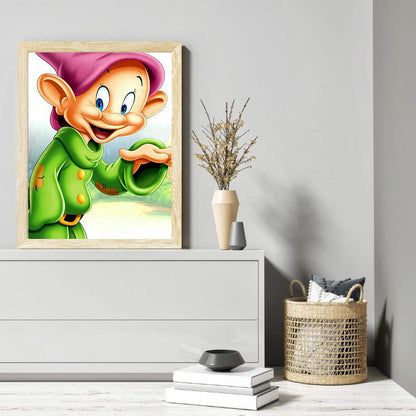 Dwarf - Full Round Drill Diamond Painting 40*50CM