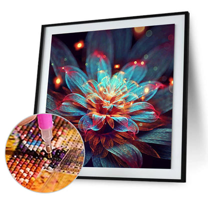 Butterfly Red Rose - Full Round Drill Diamond Painting 30*30CM