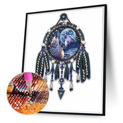 Dreamcatcher - Special Shaped Drill Diamond Painting 30*40CM