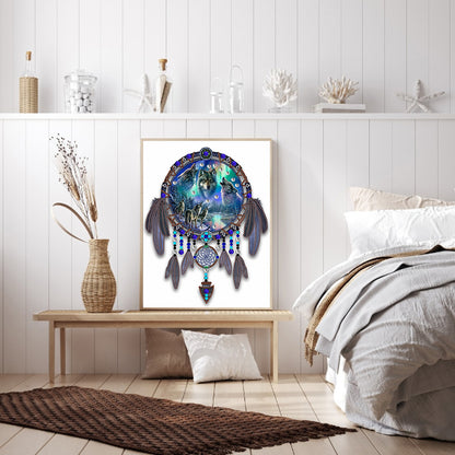 Dreamcatcher - Special Shaped Drill Diamond Painting 30*40CM