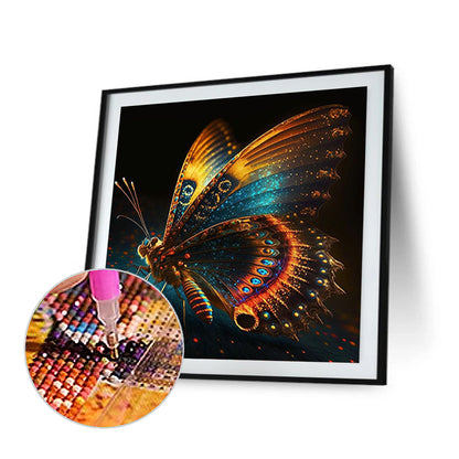 Glorious Butterfly - Full Round Drill Diamond Painting 30*30CM