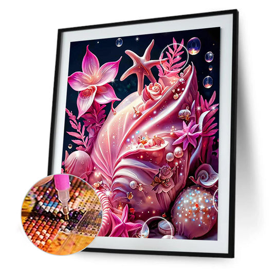Dream Beach Shells - Full Round Drill Diamond Painting 30*40CM