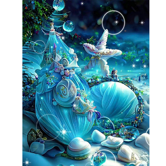 Dream Beach Shells - Full Round Drill Diamond Painting 30*40CM