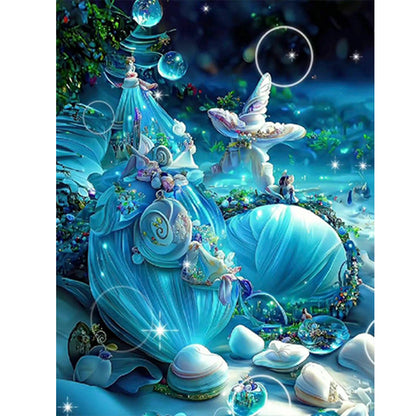 Dream Beach Shells - Full Round Drill Diamond Painting 30*40CM