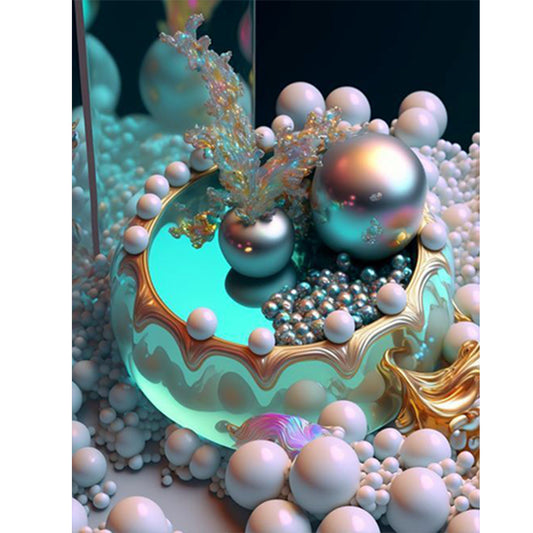 Dream Beach Shells - Full Round Drill Diamond Painting 30*40CM