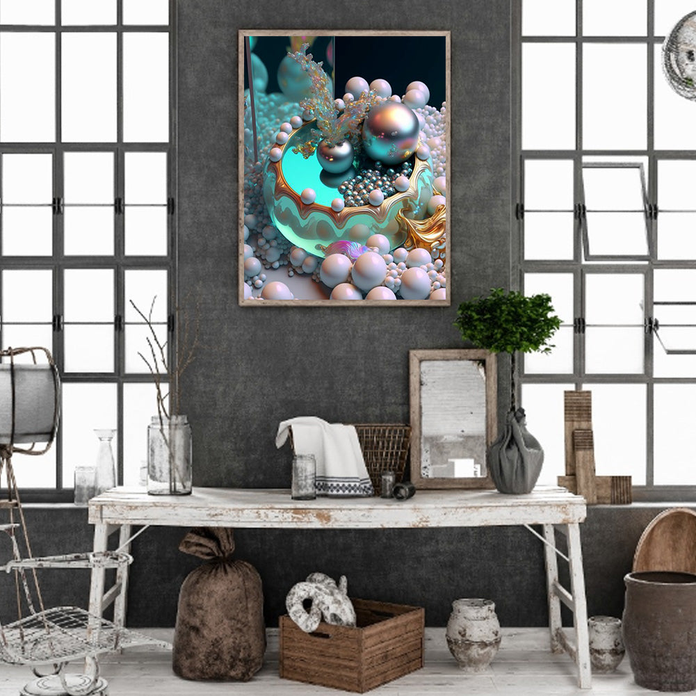Dream Beach Shells - Full Round Drill Diamond Painting 30*40CM