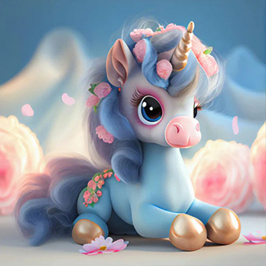 Pink Cute Animals - Full Round Drill Diamond Painting 30*30CM