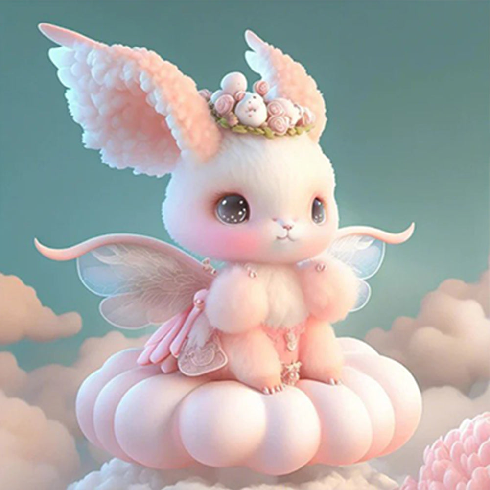 Pink Cute Animals - Full Round Drill Diamond Painting 30*30CM