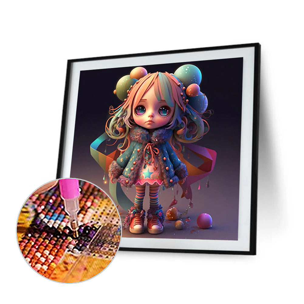 Elf Girl - Full Round Drill Diamond Painting 30*30CM