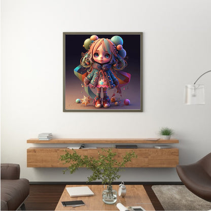 Elf Girl - Full Round Drill Diamond Painting 30*30CM