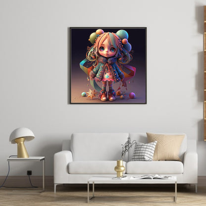 Elf Girl - Full Round Drill Diamond Painting 30*30CM