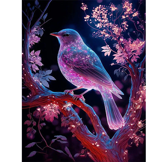 Halo Bird - Full Round Drill Diamond Painting 30*40CM