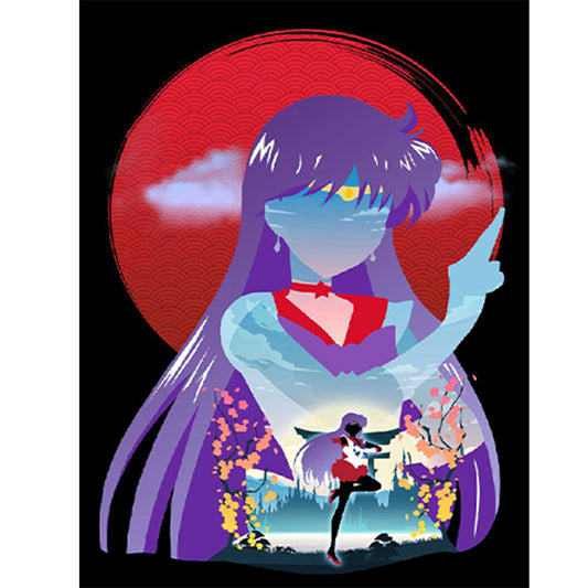 Sailor Moon - Full Round Drill Diamond Painting 30*40CM