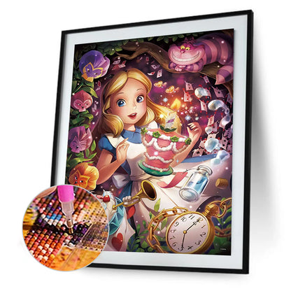 Alice Girl - Full Round Drill Diamond Painting 30*40CM