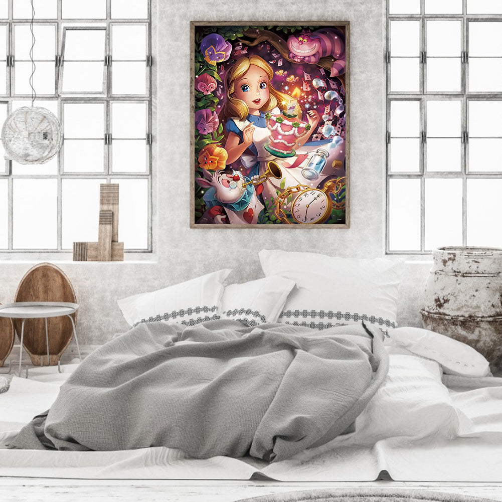 Alice Girl - Full Round Drill Diamond Painting 30*40CM